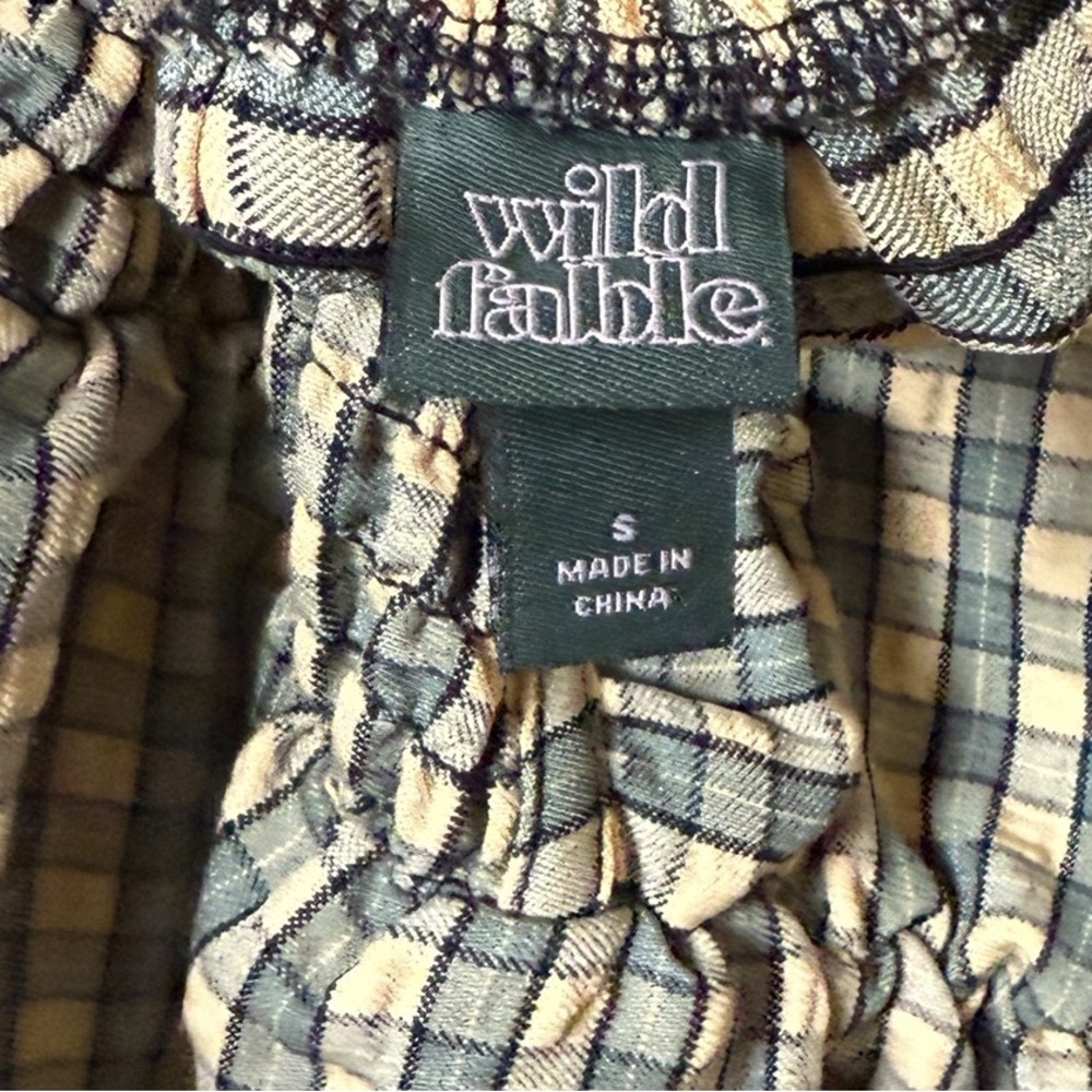 Wild Fable Small Checkered Ruffle Dress - Picture 4 of 4